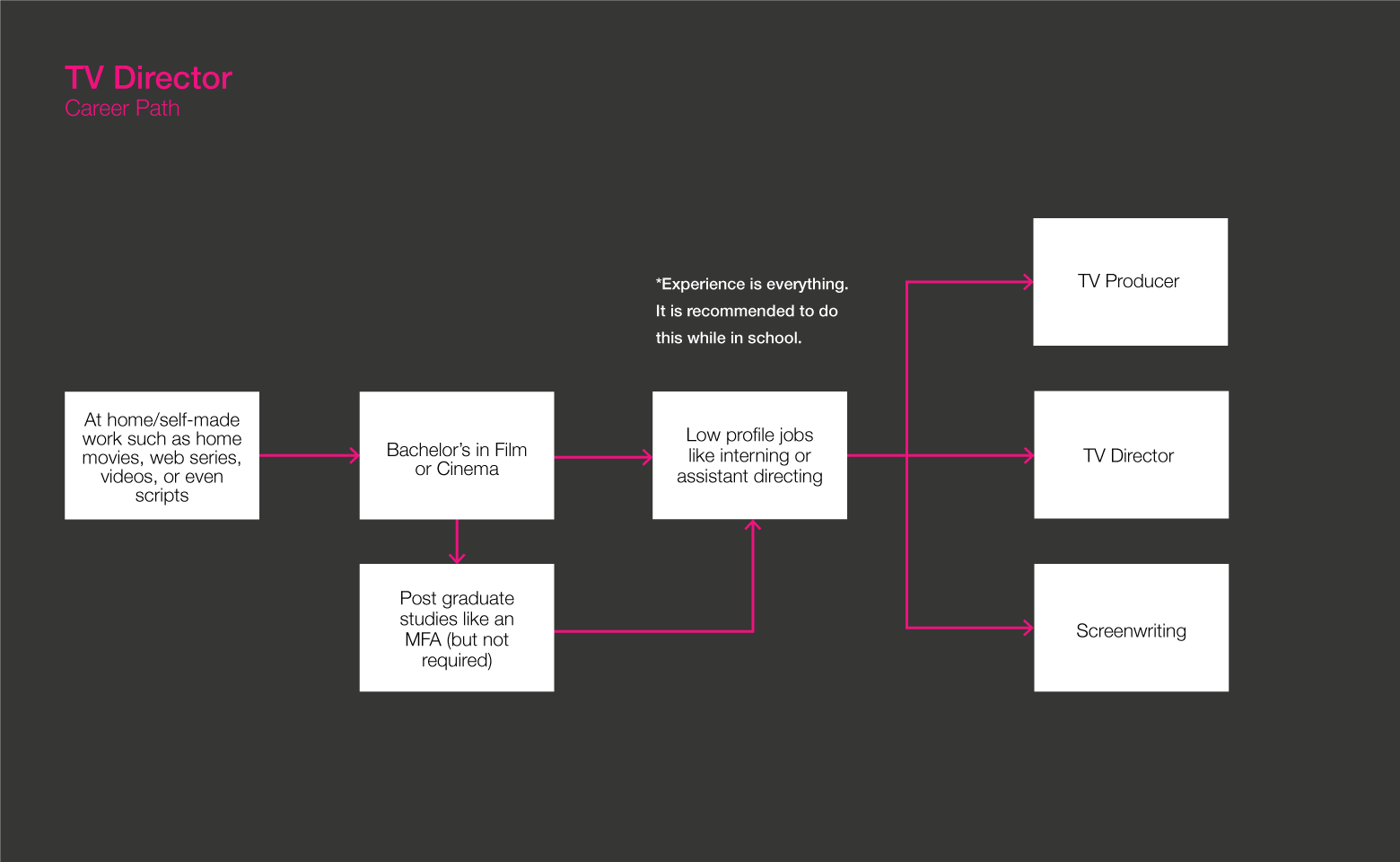 Roadmap ng Direktor ng TV